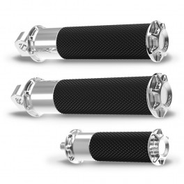 KIT PEDANE PEDANINE PEDALINO CAMBIO BEVELED FUSION ARLEN NESS CROMATO UNIVERSALI KIT PEDANE PEDANINE PEDALINO CAMBIO BEVELED FUSION ARLEN NESS CROMATO UNIVERSALI