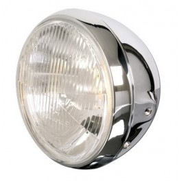 FANALE FARO MOTO CROMATO BRITISH FANALE FARO MOTO CROMATO BRITISH