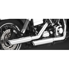 MARMITTE TERMINALI TWIN SLASH SLIP ONS DYNA 91-16 CROMO