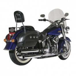MARMITTE TERMINALI SLIP-ONS MUFFLER TAPERED SOFTAIL STAGGERED 07-14 CROMO MARMITTE TERMINALI SLIP-ONS MUFFLER TAPERED SOFTAIL STAGGERED 07-14 CROMO
