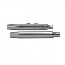 MARMITTE TERMINALI SLIP-ONS MUFFLER TAPERED SOFTAIL DELUXE 07-14 CROMO MARMITTE TERMINALI SLIP-ONS MUFFLER TAPERED SOFTAIL DELUXE 07-14 CROMO
