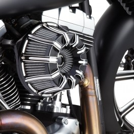KIT FILTRO ARIA A&N BEVELLED NERO BIG TWIN 00-15 KIT FILTRO ARIA A&N BEVELLED NERO BIG TWIN 00-15