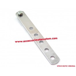 STAFFE UNIVERSALI 8" PREFORATE IN ACCIAIO CROMATO STAFFE UNIVERSALI 8" PREFORATE IN ACCIAIO CROMATO