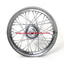 RUOTA ANTERIORE CROMO 40 RAGGI 16 x 3.00 DYNA SOFTAIL