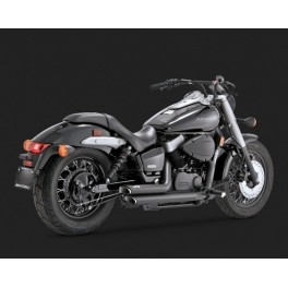 MARMITTE TERMINALI VANCE & HINES HONDA VT 750 NERI MARMITTE TERMINALI VANCE & HINES HONDA VT 750 NERI