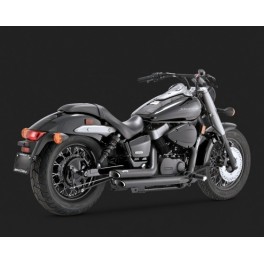 MARMITTE TERMINALI VANCE & HINES  HONDA VT 750 NERI