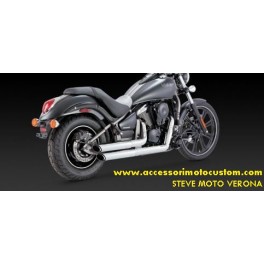 TERMINALI MARMITTE VANCE & HINES KAWASAKI VN 900 CROMO TERMINALI MARMITTE VANCE & HINES KAWASAKI VN 900 CROMO