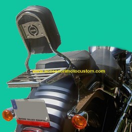 SCHIENALINO CON PORTAPACCHI CROMO SOFTAIL FL 00-06 SCHIENALINO CON PORTAPACCHI CROMO SOFTAIL FL 00-06