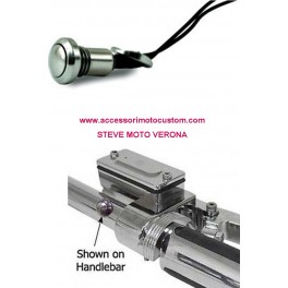 MICRO PULSANTE INTERRUTTORE ACCIAIO UNIVERSALE PER MANUBRIO MICRO PULSANTE INTERRUTTORE ACCIAIO UNIVERSALE PER MANUBRIO