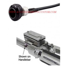 MICRO PULSANTE INTERRUTTORE NERO UNIVERSALE PER MANUBRIO MICRO PULSANTE INTERRUTTORE NERO UNIVERSALE PER MANUBRIO