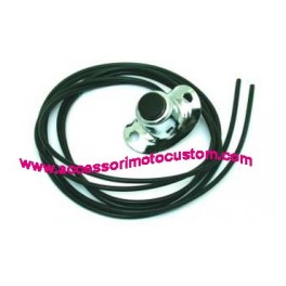PULSANTE INTERRUTTORE START CLACSON CROMATO UNIVERSALE PULSANTE INTERRUTTORE START CLACSON CROMATO UNIVERSALE
