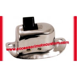 PULSANTE INTERRUTTORE DEVIATORE LUCI CROMATO UNIVERSALE PULSANTE INTERRUTTORE DEVIATORE LUCI CROMATO UNIVERSALE