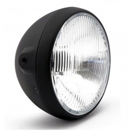 FANALE FARO MOTO NERO BRITISH FANALE FARO MOTO NERO BRITISH