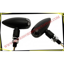 COPPIA FRECCE LED MICRO BULLET NERO UNIVERSALI OMOLOGATE COPPIA FRECCE LED MICRO BULLET NERO UNIVERSALI OMOLOGATE