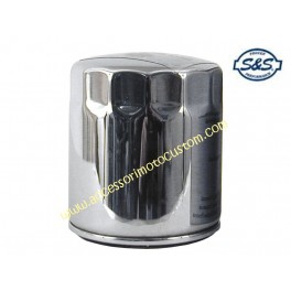 FILTRO OLIO CROMO S&S PER SOFTAIL 99 E TWIN CAM 99-14 FILTRO OLIO CROMO S&S PER SOFTAIL 99 E TWIN CAM 99-14