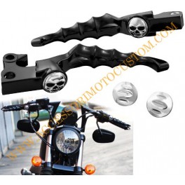 COPPIA LEVE ZOMBIE KURYAKYN NERO HARLEY SPORTSTER 2004 2013 COPPIA LEVE ZOMBIE KURYAKYN NERO HARLEY SPORTSTER 2004 2013