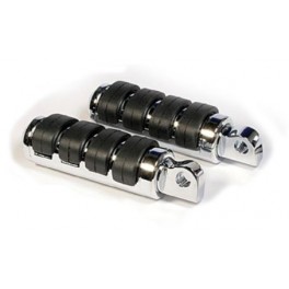 COPPIA PEDANE PEDANINE COMFORT CROMATE UNIVERSALI COPPIA PEDANE PEDANINE COMFORT CROMATE UNIVERSALI