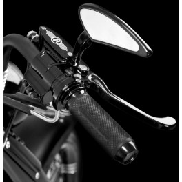 MANOPOLE MOTO CUSTOM PM ELITE NERE PER HARLEY 74-17 MANOPOLE MOTO CUSTOM PM ELITE NERE PER HARLEY 74-17