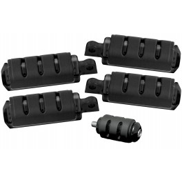KIT PEDANE PEDANINE PEDALINO CAMBIO ISO KURYAKYN NERO UNIVERSALI KIT PEDANE PEDANINE PEDALINO CAMBIO ISO KURYAKYN NERO UNIVERSALI