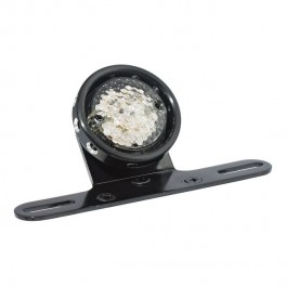 FANALE POSTERIORE NERO A LED HARLEY E JAP FANALE POSTERIORE NERO A LED HARLEY E JAP