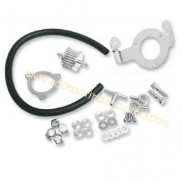 KIT ADATTATORE FILTRO ARIA CROMATO HARLEY TOURING 2008 2016 KIT ADATTATORE FILTRO ARIA CROMATO HARLEY TOURING 2008 2016