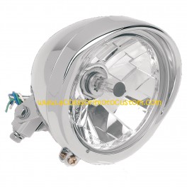 FARO FANALE TECH GLIDE CROMO VISIERA HARLEY E CUSTOM FARO FANALE TECH GLIDE CROMO VISIERA HARLEY E CUSTOM