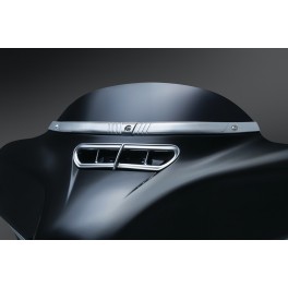 FREGIO PRESA ARIA FAIRING KURYAKYN CROMATO PER PARABREZZA HARLEY TOURING FREGIO PRESA ARIA FAIRING KURYAKYN CROMATO PER PARABREZZA HARLEY TOURING