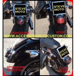 FANALE POSTERIORE HARLEY DAVIDSON DAL 99 AD OGGI MODELLI CON TARGA SUPERIORE FANALE POSTERIORE HARLEY DAVIDSON DAL 99 AD OGGI MODELLI CON TARGA SUPERIORE