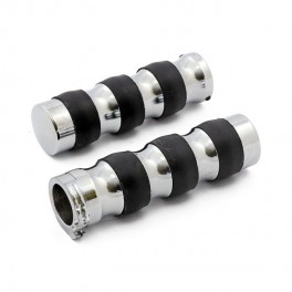 COPPIA MANOPOLE HILLOCK CROMATE HARLEY DAVIDSON COPPIA MANOPOLE HILLOCK CROMATE HARLEY DAVIDSON