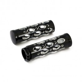 MANOPOLE MOTO CUSTOM CRACKER BLACK NERE HARLEY DAVIDSON