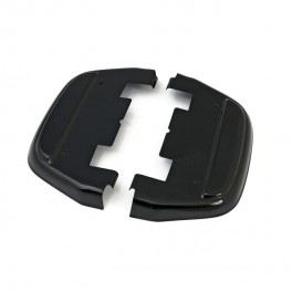 COPPIA COVER COPRI PEDANE POSTERIORI NERE HARLEY SOFTAIL DYNA TOURING COPPIA COVER COPRI PEDANE POSTERIORI NERE HARLEY SOFTAIL DYNA TOURING