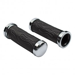 COPPIA MANOPOLE FLAME MANUBRI 1" (25mm) UNIVERSALI COPPIA MANOPOLE FLAME MANUBRI 1" (25mm) UNIVERSALI