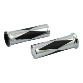 MANOPOLE MOTO CUSTOM DIAMOND MANUBRI 1" (25mm) UNIVERSALI MANOPOLE MOTO CUSTOM DIAMOND MANUBRI 1" (25mm) UNIVERSALI