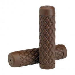 COPPIA MANOPOLE TORKER BILTWELL MARRONE MANUBRI 1" (25mm) UNIVERSALI COPPIA MANOPOLE TORKER BILTWELL MARRONE MANUBRI 1" (25mm) UNIVERSALI