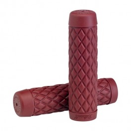 COPPIA MANOPOLE TORKER BILTWELL BORDEAUX MANUBRI 1" (25mm) UNIVERSALI COPPIA MANOPOLE TORKER BILTWELL BORDEAUX MANUBRI 1" (25mm) UNIVERSALI