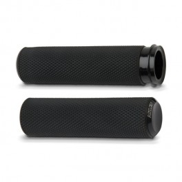 COPPIA MANOPOLE KNURLED FUSION ARLEN NESS NERO HARLEY