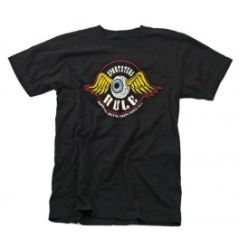 LOWBROW SPORTSTERS RULE T-SHIRT BLACK