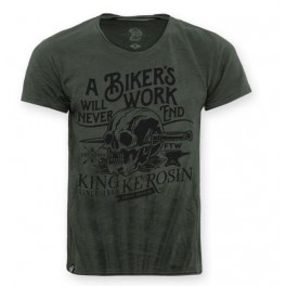 KING KEROSIN BIKER'S WORK T-SHIRT