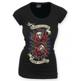QUEEN KEROSIN DIAMONDS 4EVER LONGSHIRT QUEEN KEROSIN DIAMONDS 4EVER LONGSHIRT