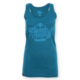 QUEEN KEROSIN TRADEMARK LONGTOP BLU QUEEN KEROSIN TRADEMARK LONGTOP BLU