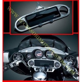 COPRI RADIO STEREO CROMO HARLEY TOURING COPRI RADIO STEREO CROMO HARLEY TOURING
