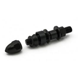 ADATTATORE NERO SPECIFICO SPECCHIETTI HARLEY ADATTATORE NERO SPECIFICO SPECCHIETTI HARLEY
