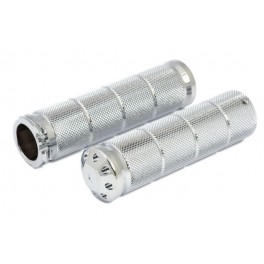 MANOPOLE CROMATE ZIGRINATE PER HARLEY DAVIDSON MANOPOLE CROMATE ZIGRINATE PER HARLEY DAVIDSON
