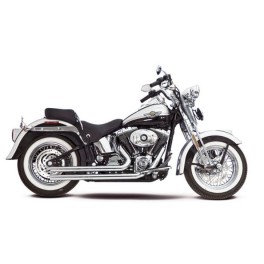 MARMITTE TERMINALI PAUGHCO 9TWENTYFIVES SOFTAIL 86-11 LUNGHI CROMO