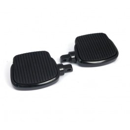 COPPIA PEDANE PEDANINE NERE MINI UNIVERSALI HARLEY DAVIDSON COPPIA PEDANE PEDANINE NERE MINI UNIVERSALI HARLEY DAVIDSON
