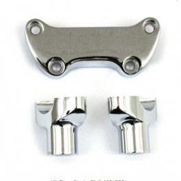 KIT RISER ALZA MANUBRIO CON PIASTRA SUPERIORE CROMATO KIT RISER ALZA MANUBRIO CON PIASTRA SUPERIORE CROMATO