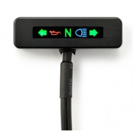 STRUMENTAZIONE INDICATORE SPIE LED BETA NERO UNIVERSALE STRUMENTAZIONE INDICATORE SPIE LED BETA NERO UNIVERSALE