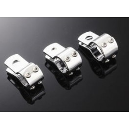 STAFFA SUPPORTO CLAMP CROMO 7/8" STAFFA SUPPORTO CLAMP CROMO 7/8"