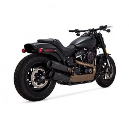 Vance & Hines Hi-Output Slip-Ons Nere per Harley-Davidson Fat Bob 18-20 Vance & Hines Hi-Output Slip-Ons Nere per Harley-Davidson Fat Bob 18-20