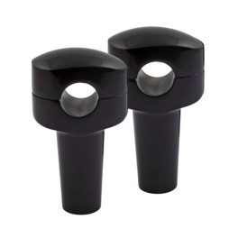 RISERS NERI DA 75mm PER HARLEY DAVIDSON